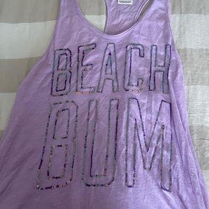 VS Pink Bling Sequin Tank
